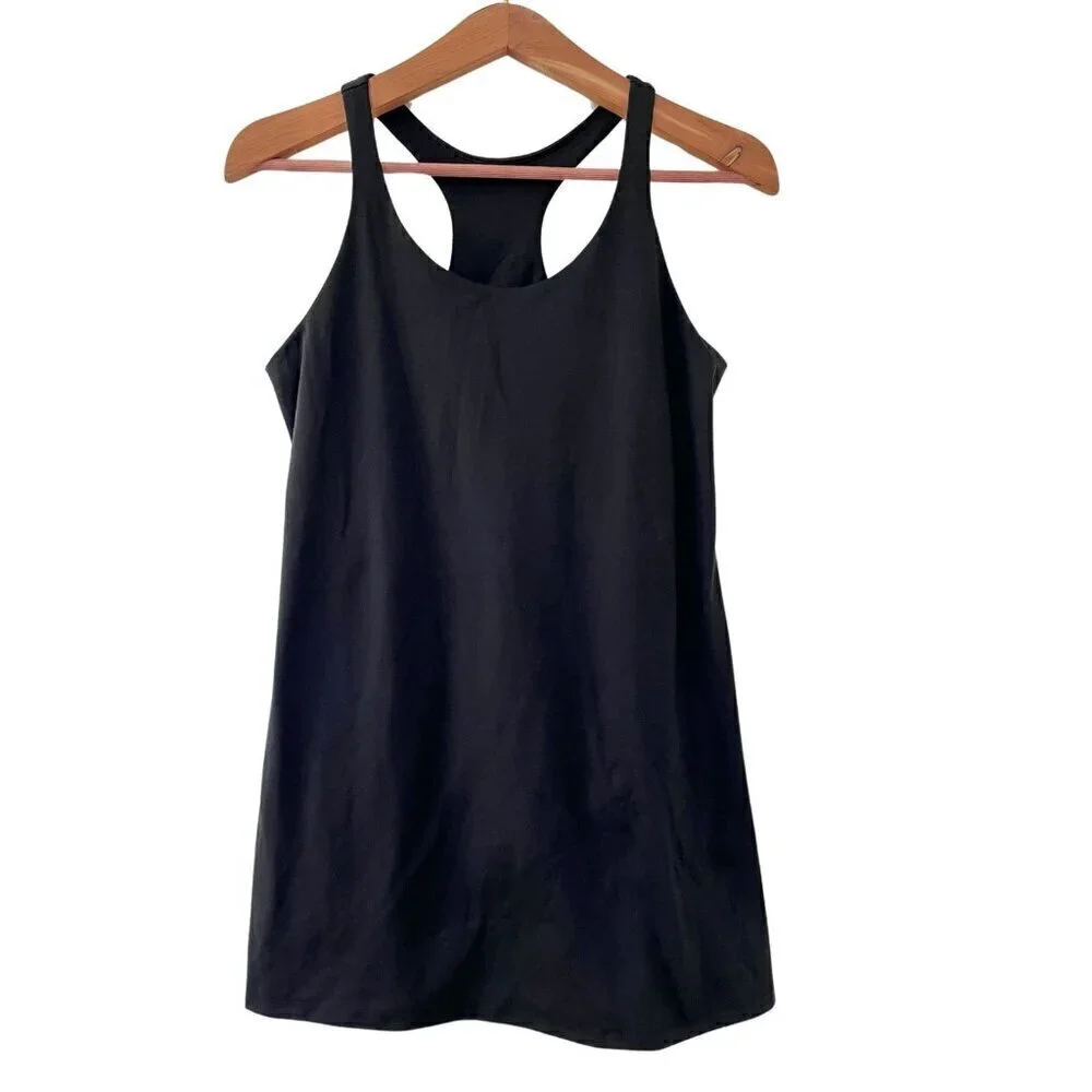 J Crew Racerback Active Dress Shorts Liner Size S Black Athletic Gym Workout NWT
